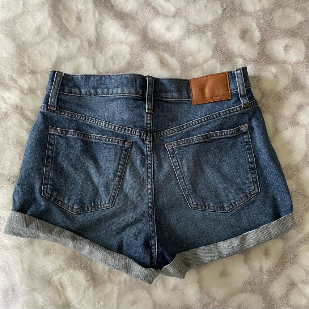 J. Crew High-Rise Jean Shorts Size 27 - Picture 9 of 10